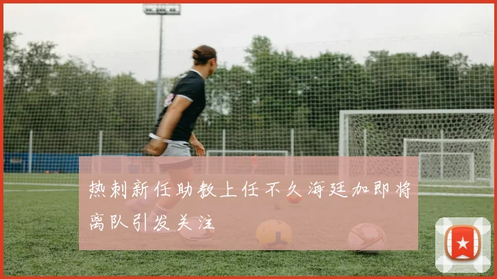 热刺新任助教上任不久海廷加即将离队引发关注